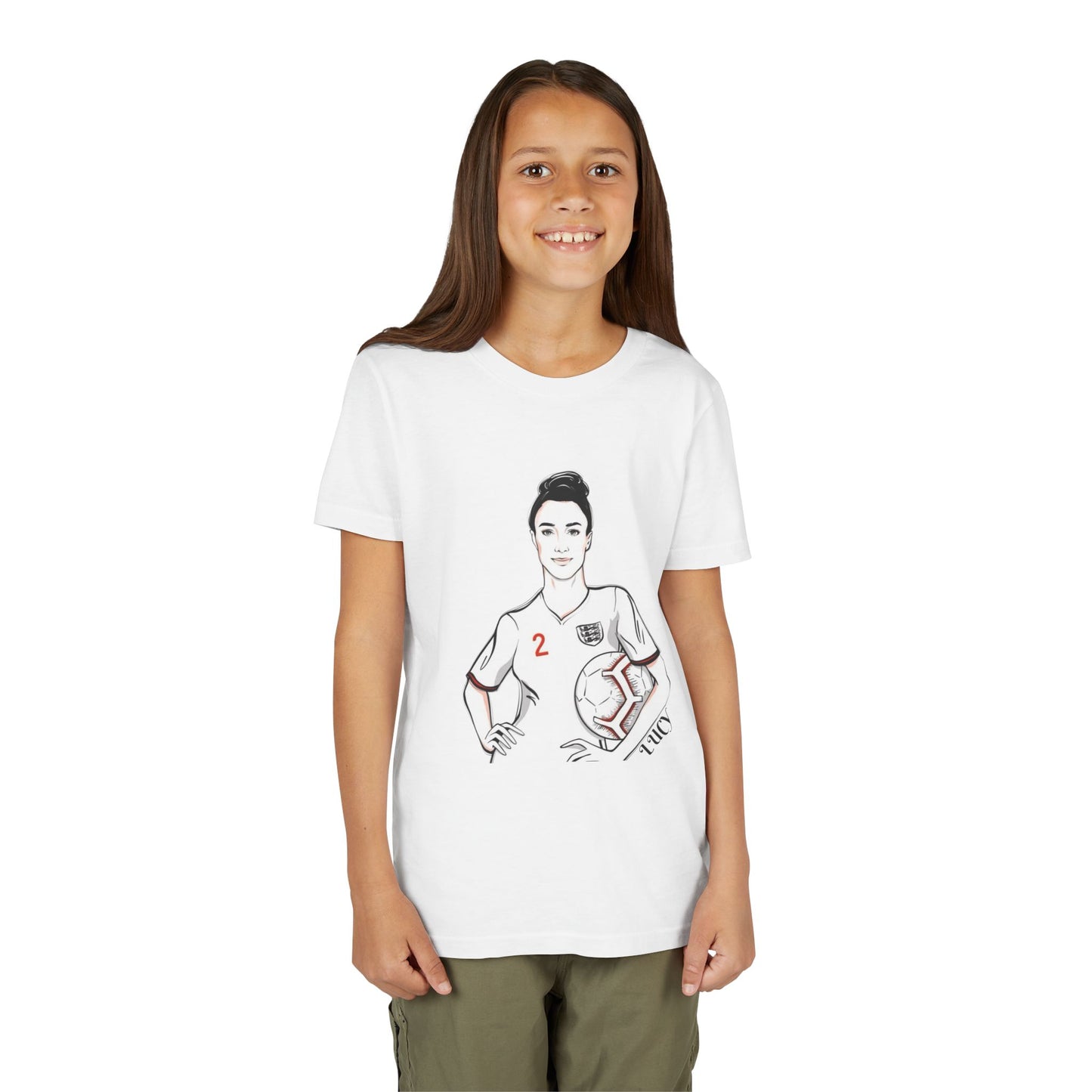 KIDS Limited Edition Lucy Bronze Euro 2025 T-Shirt