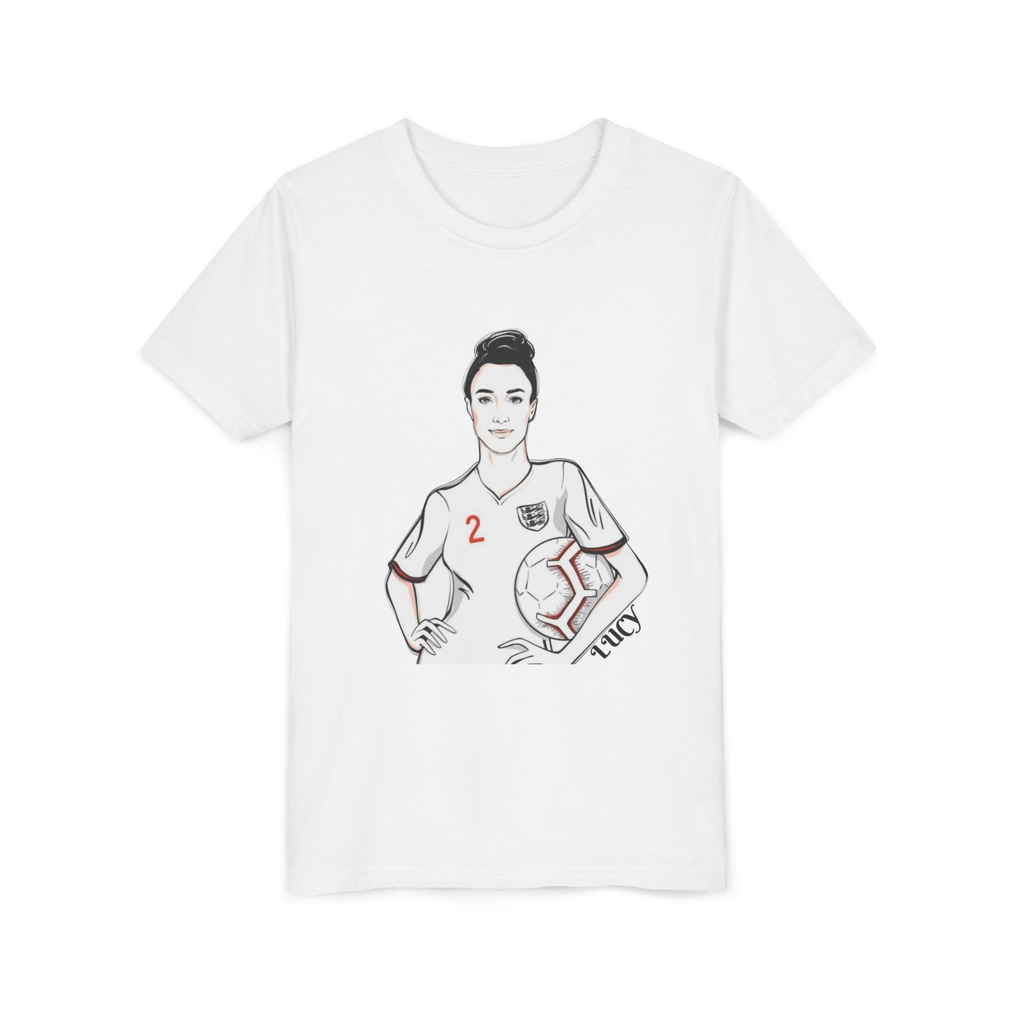 KIDS Limited Edition Lucy Bronze Euro 2025 T-Shirt