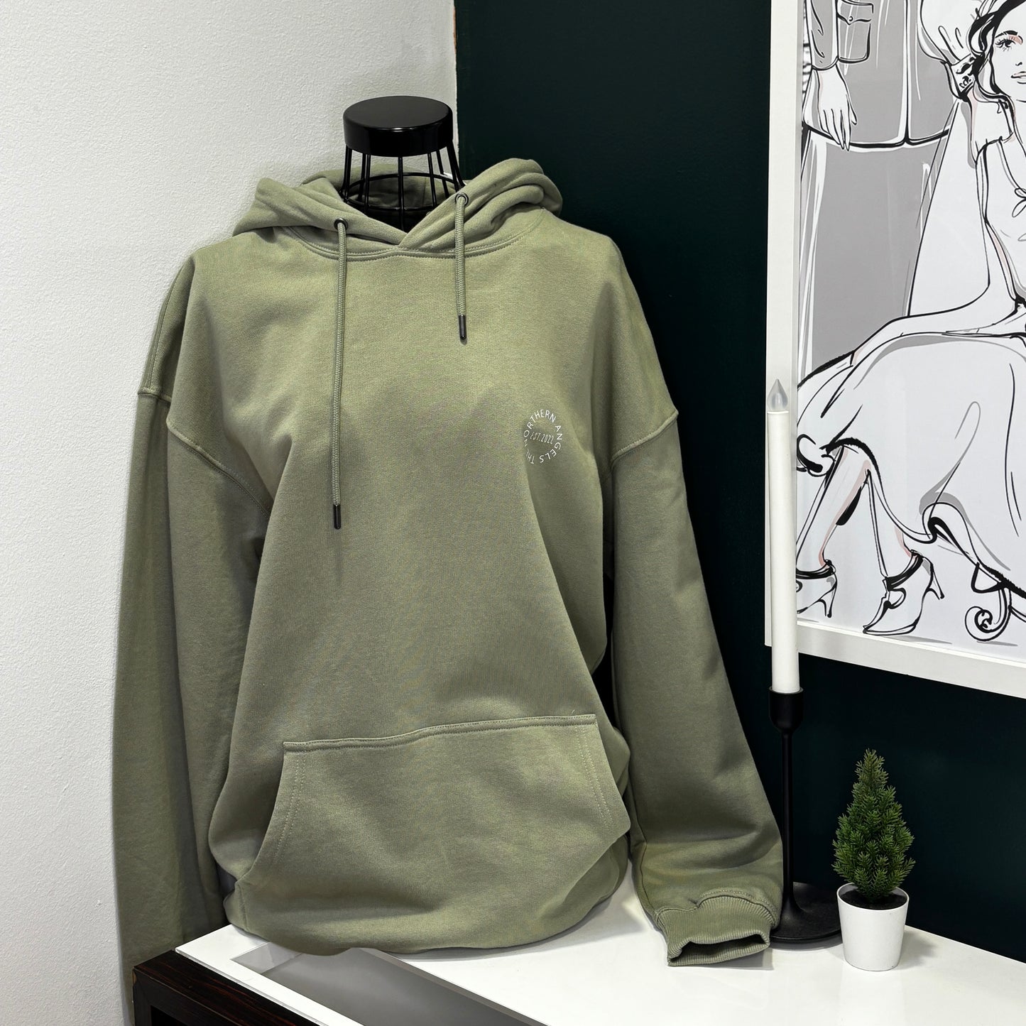 Northern Angels 100% Organic Cotton Logo Hoody