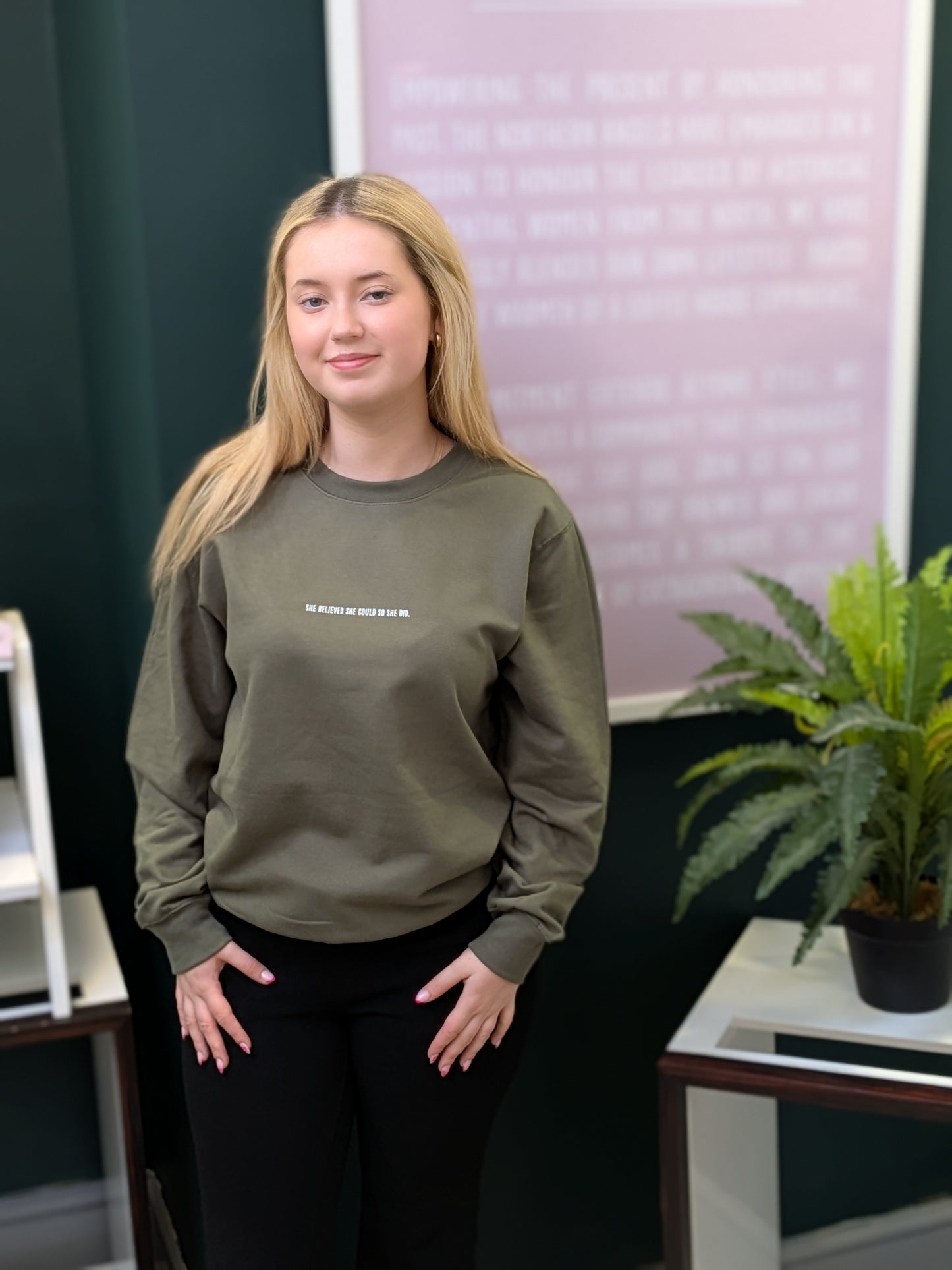 The Slogan Sweater