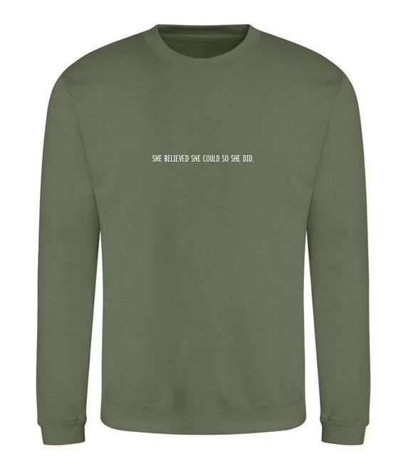 The Slogan Sweater