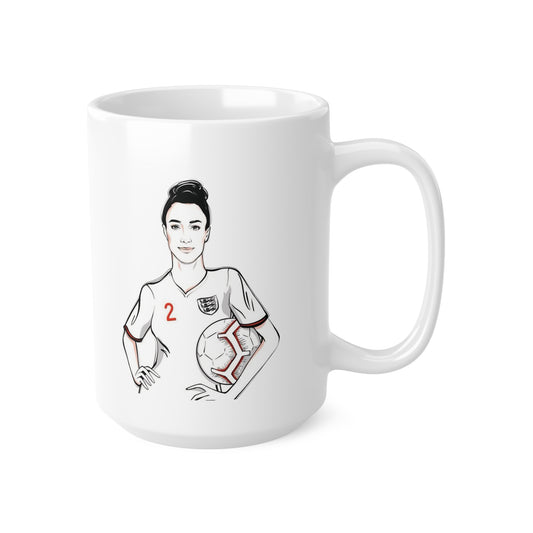LIMITED EDITION EURO 2025 Lucy Bronze Mug Ceramic Mug 15oz