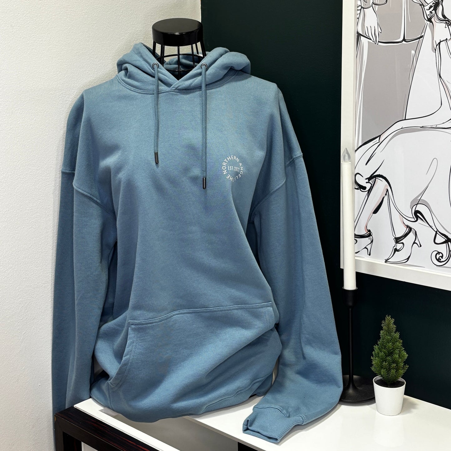 Northern Angels 100% Organic Cotton Logo Hoody