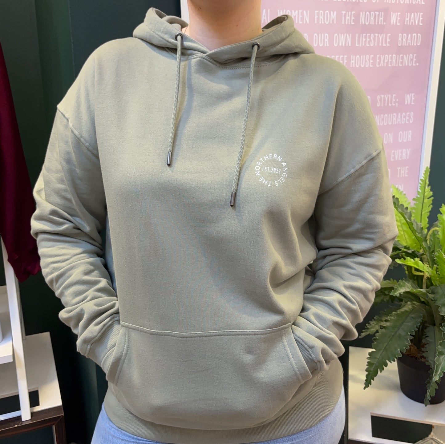 Northern Angels 100% Organic Cotton Logo Hoody