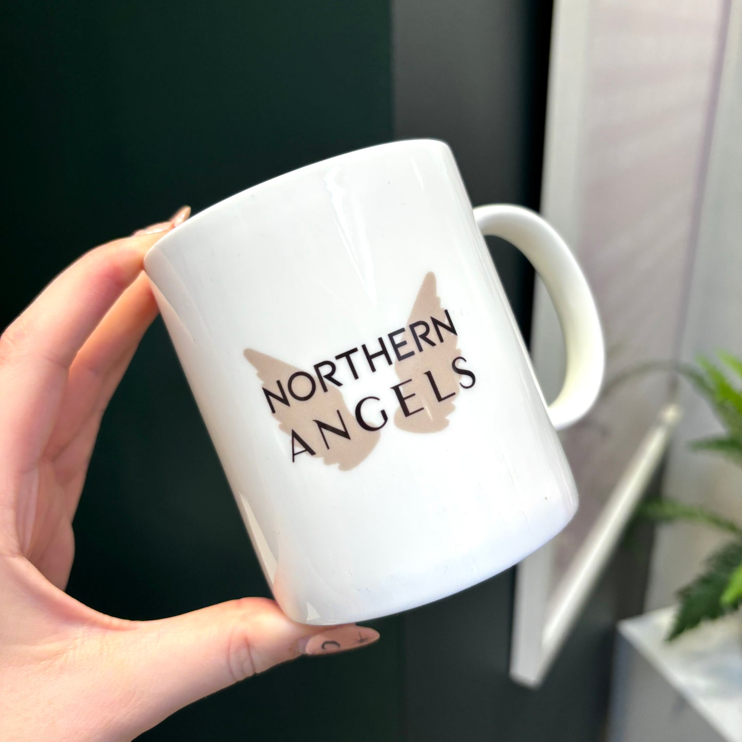 Northern Angels 16oz Fine Bone China Mugs