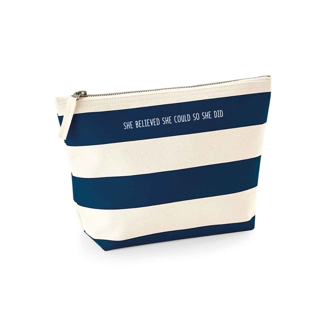 Northern Angels Nautical Zip Pouch