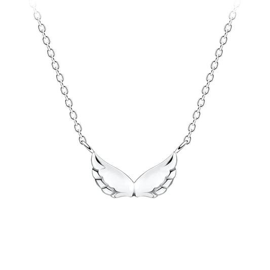NEW The Northern Angels Sterling Silver Wing Necklace